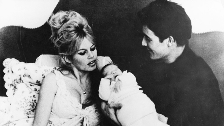 Brigitte Bardot přivedla s Charrierem na svět svého jediného syna. 