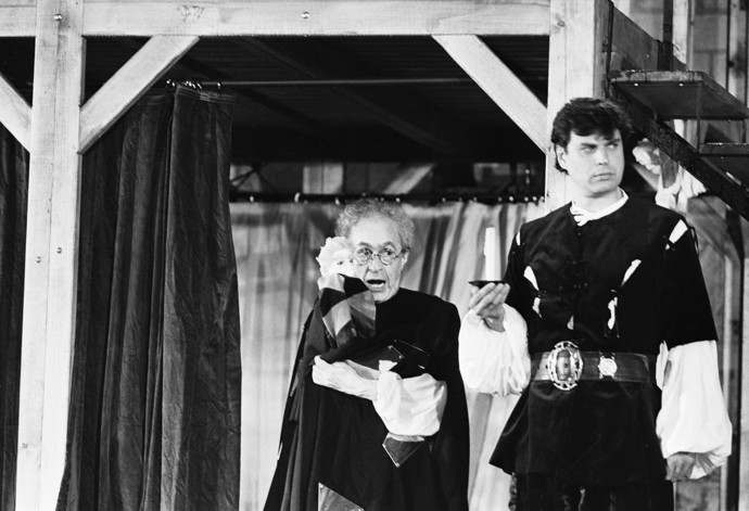 Jaroslav Kepka a Petr Rychlý ve hře Dvanáctá noc aneb Večer tříkrálový.