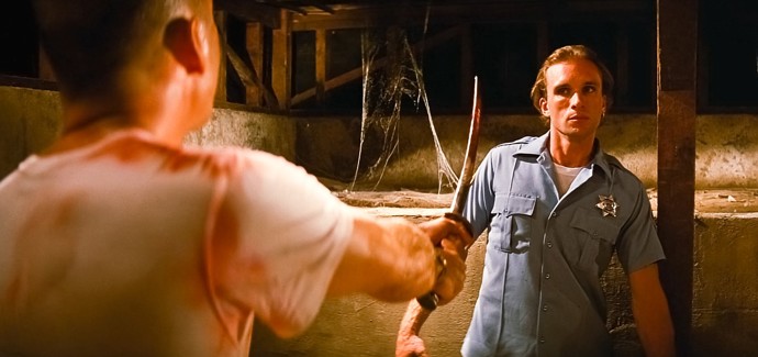 Peter Greene ztvárnil ve filmu Pulp Fiction sadistického bezpečnostního strážce Zeda. 