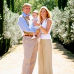 Sedmiměsíční Catharina-Amalia s rodiči