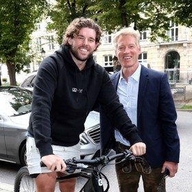 Christopher Schwarzenegger zhubl loni během pouhých dvou měsíců 14 kilogramů.