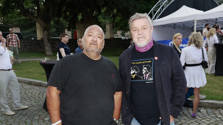 Patrik Hezucký s kamarádem Milošem Pokorným.