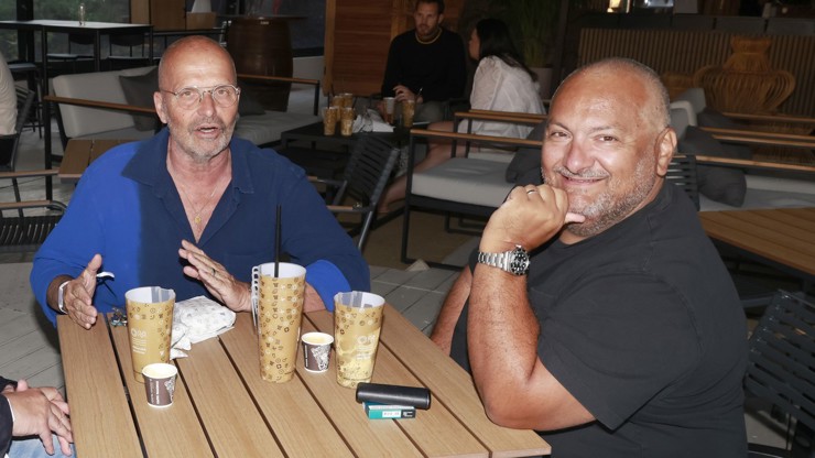 Patrik Hezucký se Zdeňkem Pohlreichem.