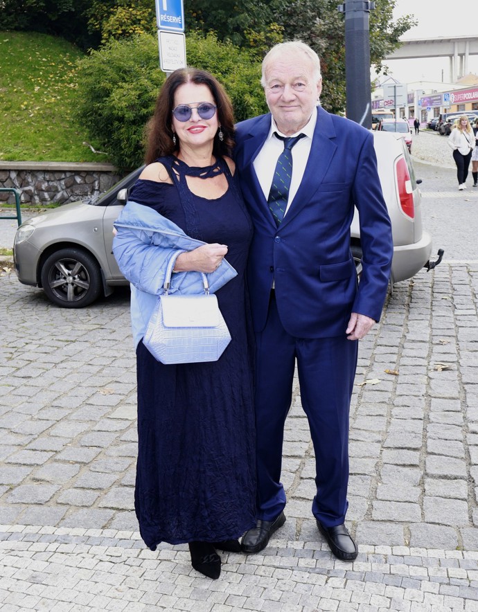 Adriana Sobotová s manželem Luďkem. 