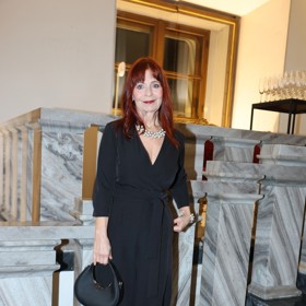 Herečka Ljuba Krbová.