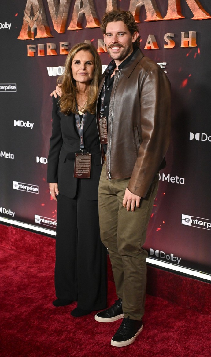 Christopher Schwarzenegger je nejmladším z jeho čtyř potomků s exmanželkou Marií Shriver (na snímku).