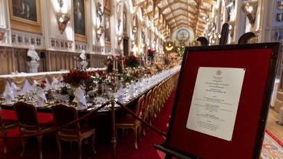 FOTO: Státní banket při příležitosti návštěvy německého prezidenta.