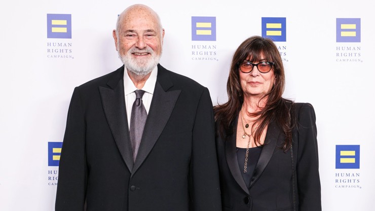 Rob Reiner s manželkou Michele.