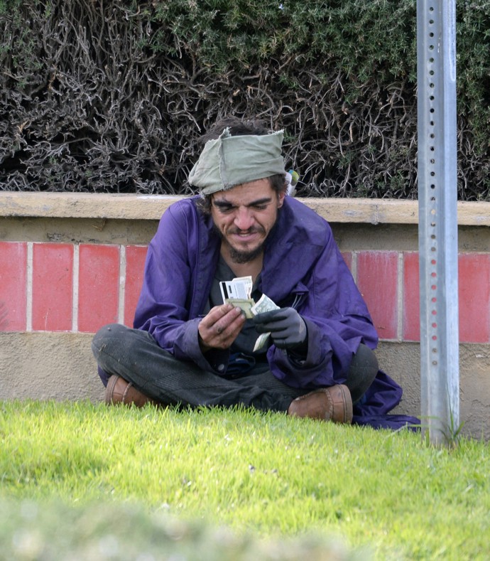 Z hvězdy Nickelodeonu, Tylora Chase, se stal bezdomovec. 