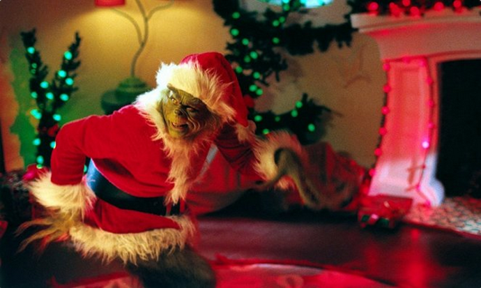 Náklady na výrobu filmu Grinch se vyšplhaly na 123 milionů dolarů. Hlavní role se ujal komik Jim Carrey.