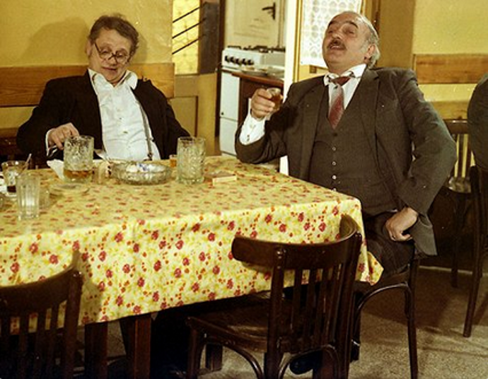 Nejvíce si rozuměl s Josefem Abrhámem (Miloslav Štibich a Josef Somr, film Pytláci).