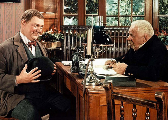 Kvůli této roli musel Rudolf Hrušínský přibrat dvacet kilo. Na snímku vlevo.