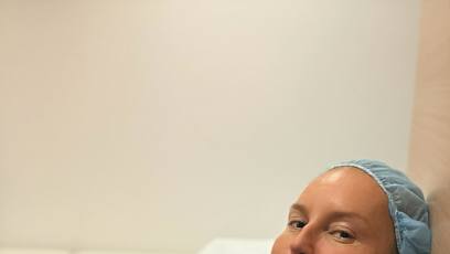 FOTO: Simona Krainová si nechala spravit zrak.