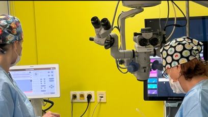 FOTO: Simona Krainová během operace.