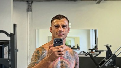 FOTO: Zápasník Konrad Dyrschka.