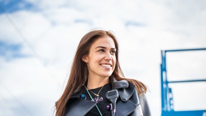 FOTO: Markéta Zaschke je road manažerkou kapely Jelen.