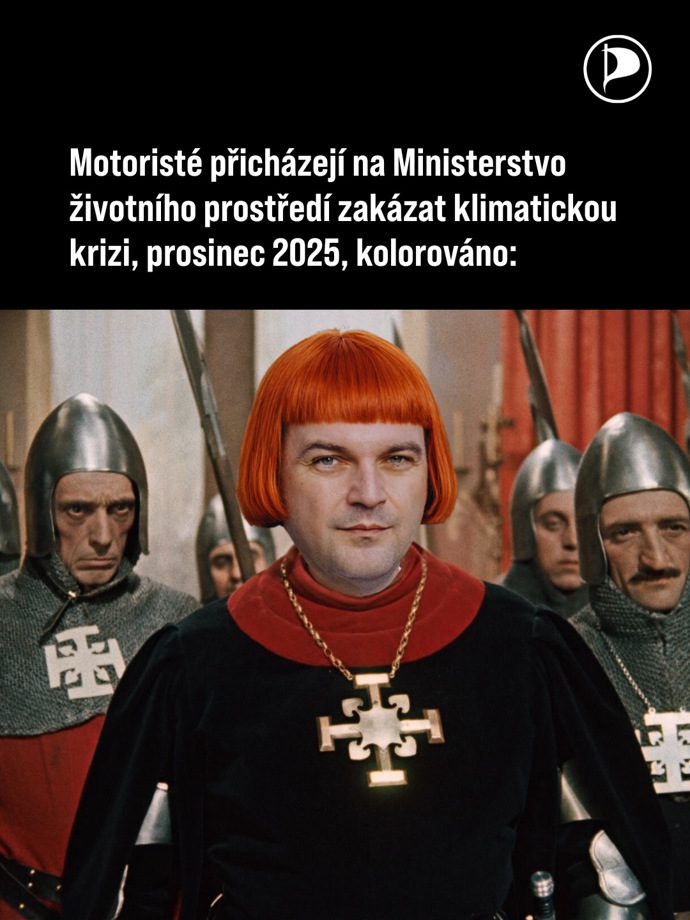 Petr Macinka je častým terčem vtipů.