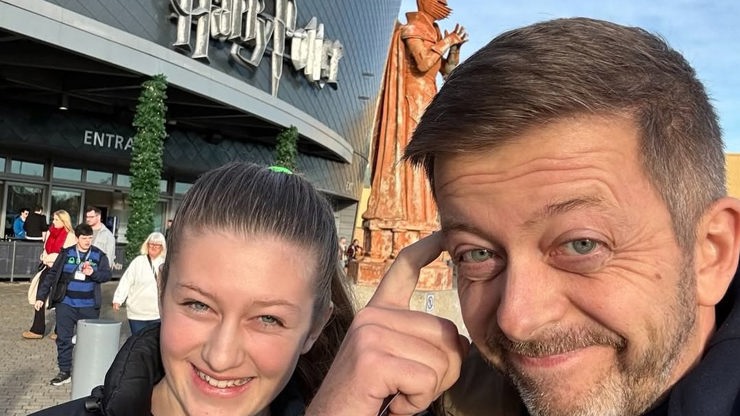 Předseda STAN Vít Rakušan navštívil s dcerou Londýn. 