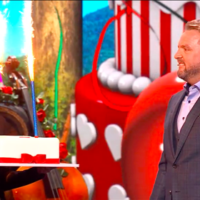 Bouček dostal dort.