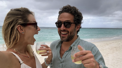 FOTO: Michaela Kociánová je vedle svého partnera šťastná.