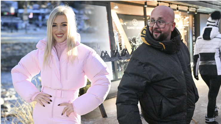 Dusno mezi Myslivcovou a jejím ex: Ve Špindlu se raději drželi na opačných koncích