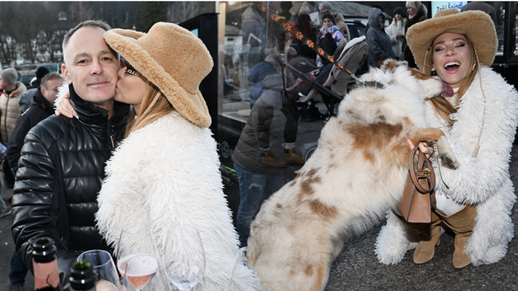 Královna Špindlu Verešová zazářila coby žhavá kovbojka. Něžnosti s manželem i čtyřnohé překvapení