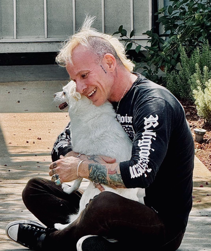 Jeho velkou láskou jsou psi.