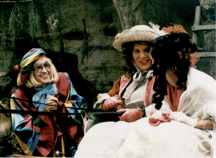 Jaroslav Kepka a Růžena Merunková v pohádce RumplCimprCampr.