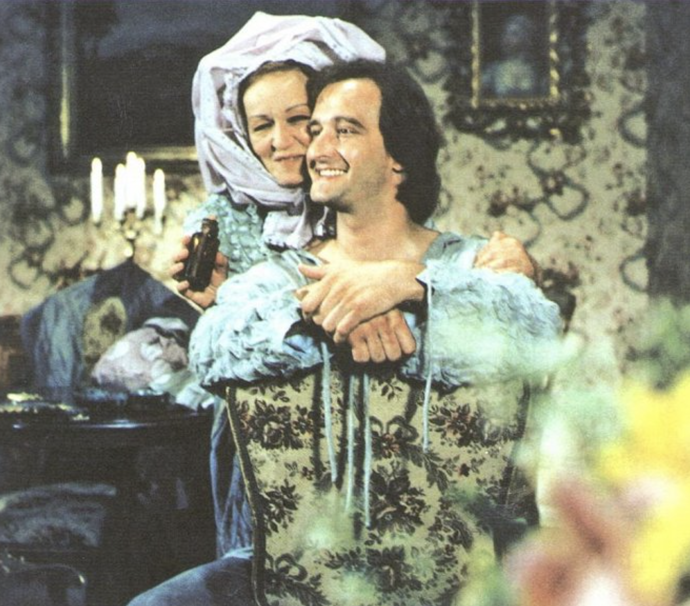 Blanka Bohdanová a Jaromír Dulava v pohádce Jak si zasloužit princeznu.