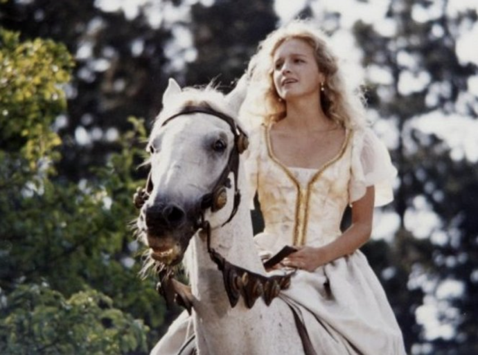 Lenka Jelínková coby princezna Verunka.