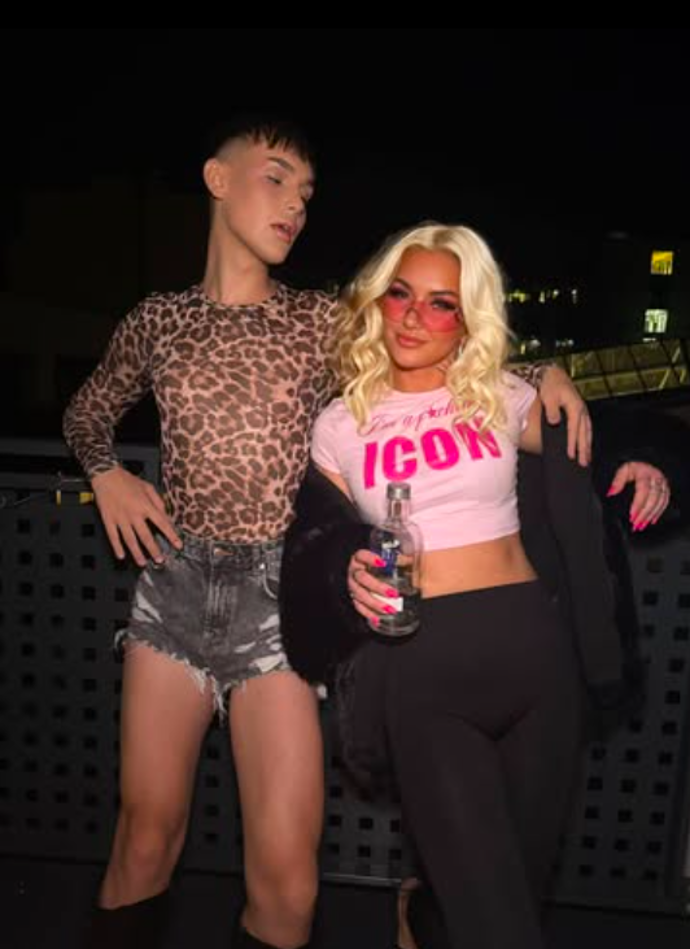 Karolína Kavalová a Tadeáš Kuběnka.