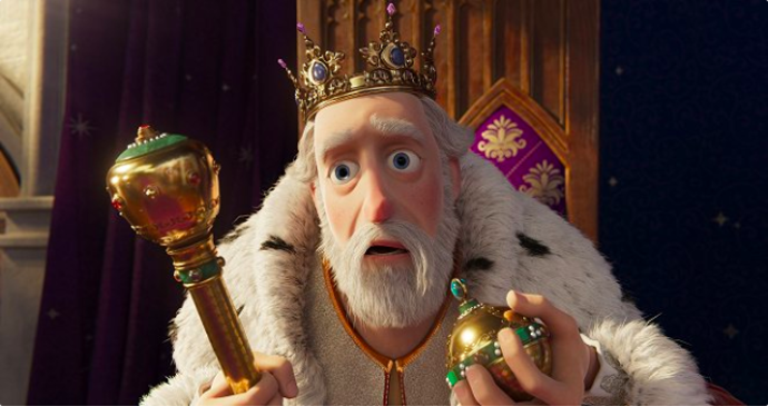 Animovaná verze pohádky Pyšná princezna.