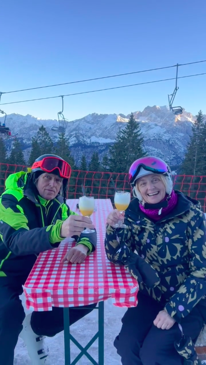 S Ivanem Hubačem si svah užívali všemi doušky.