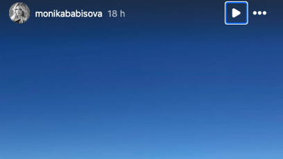 FOTO: Monika Babišová si užívá zimních radovánek.