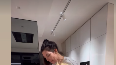 FOTO: Monika Marešová pekla cukroví s dcerou Alex.