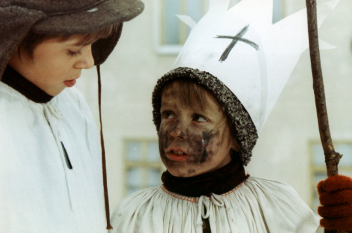 Milan Padalík ve filmu Krakonoš a lyžníci. 