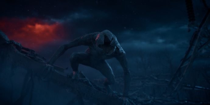 Svět Vzhůru nohama v páté řadě Stranger Things.