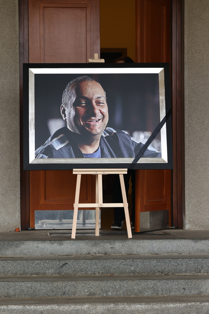 Pohřeb Patrika Hezuckého.