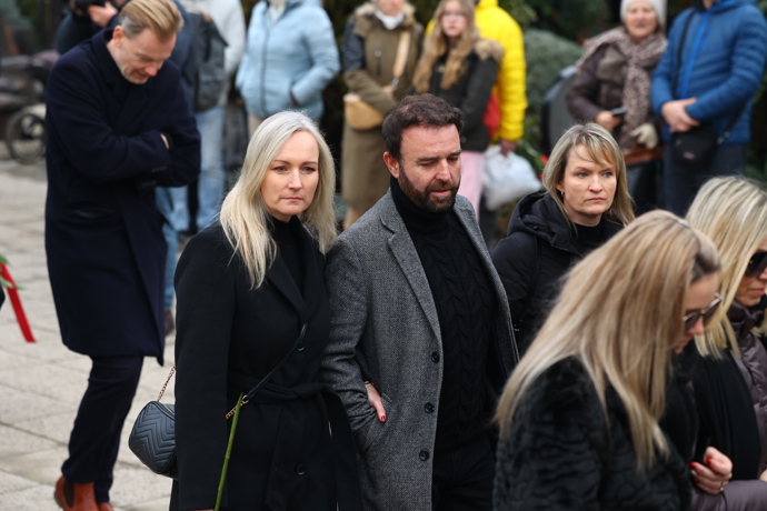 Přátelé a kolegové se přišli naposledy rozloučit s Patrikem Hezuckým.