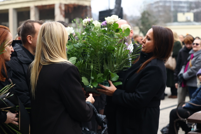 Přátelé a kolegové se přišli rozloučit s Patrikem Hezuckým.