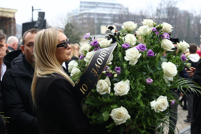 Přátelé a kolegové se přišli rozloučit s Patrikem Hezuckým.