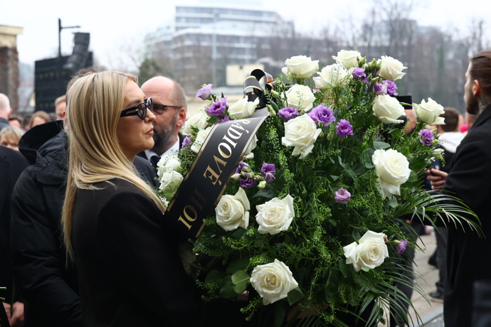 Zorka Hejdová se přišla rozloučit s Patrikem Hezuckým.