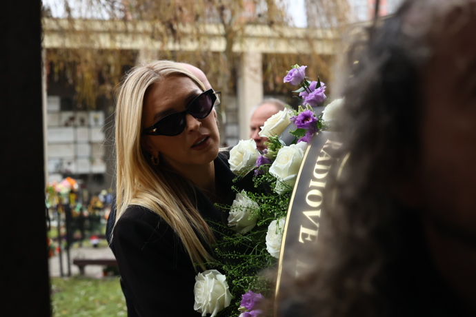 Zorka Hejdová se přišla rozloučit s Patrikem Hezuckým.