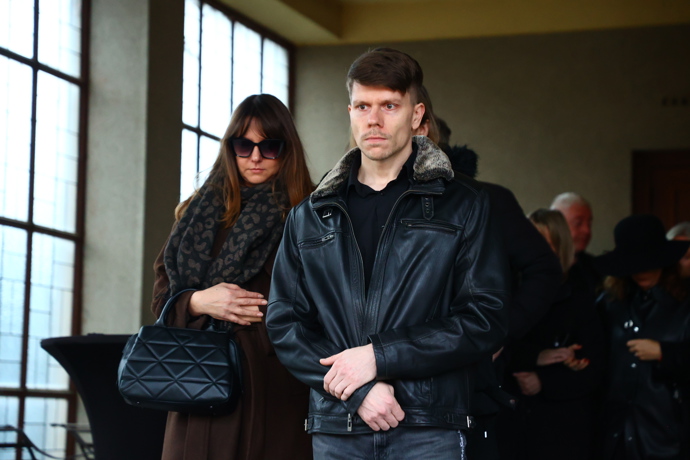 Z pohřbu Patrika Hezuckého odcházeli lidé v slzách.