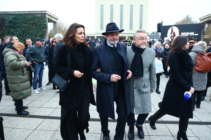 Michel Fleischmann společně s Milošem Pokorným a Adélou Gondíkovou.