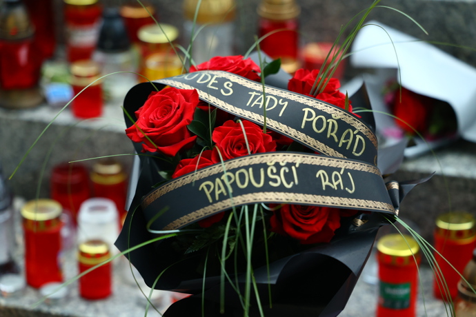 S Patrikem Hezuckým se přišla rozloučit také široká veřejnost.