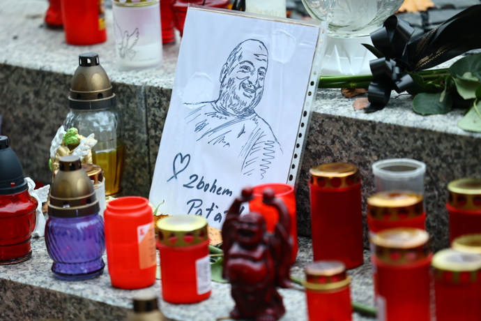 S Patrikem Hezuckým se přišla rozloučit také široká veřejnost.