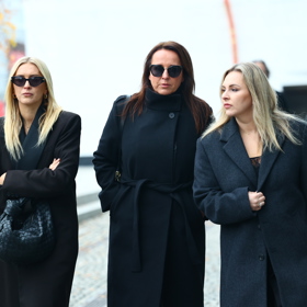 Moderátorky Zorka Hejdová, Lucie Šilhánová a Katka Říhová společně odcházely z pohřbu Patrika Hezuckého.