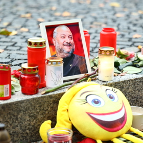 Pohřeb Patrika Hezuckého.
