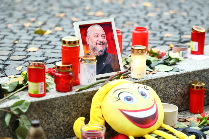 Pohřeb Patrika Hezuckého.